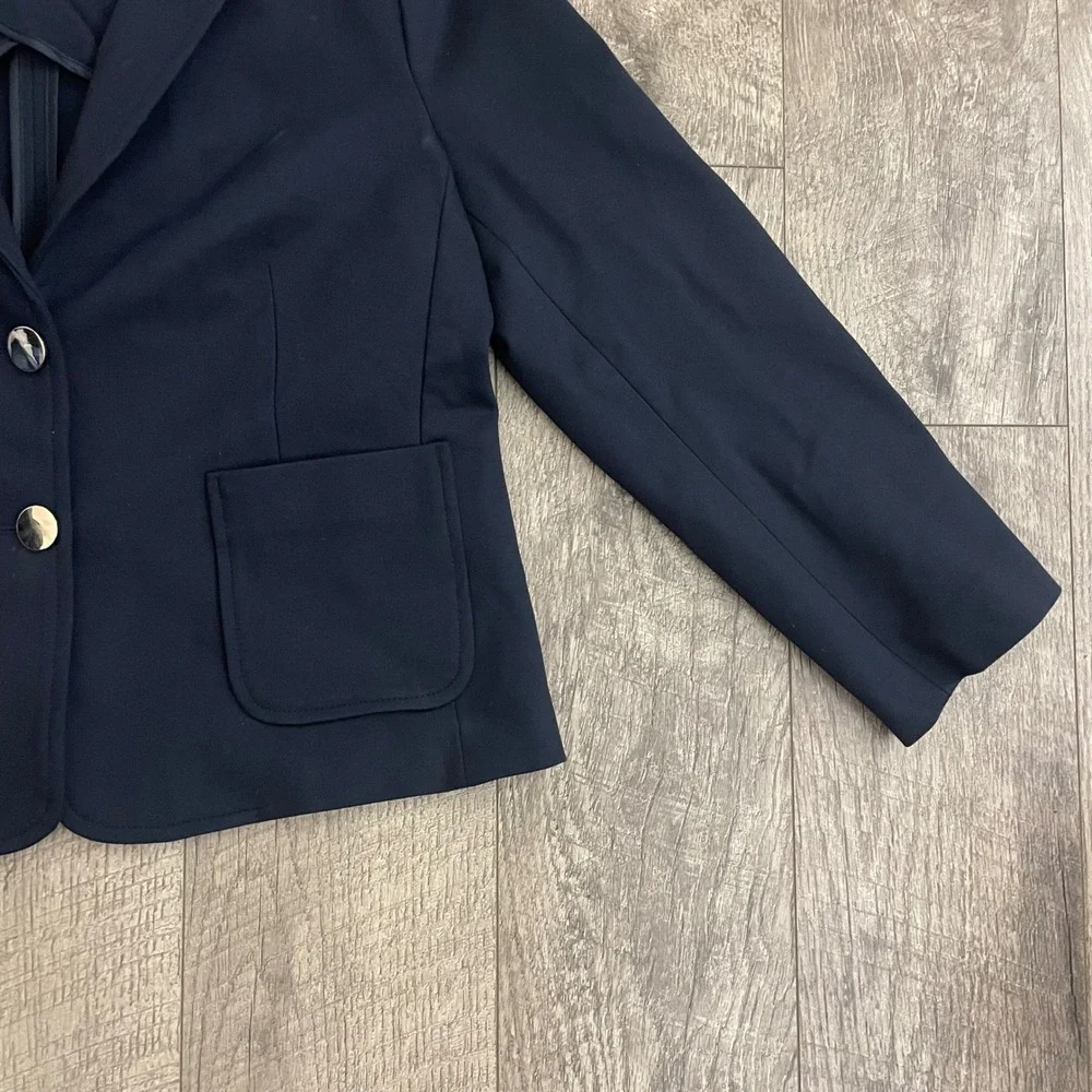 Banana Republic Womens Navy Blue Blazer Jacket 603618-00-1 Size S NEW - Picture 4 of 7